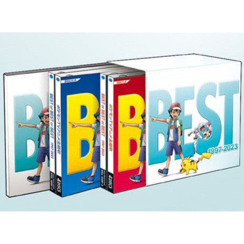 CD Music Anime Theme Song BEST OF 1997-2023 Regular Edition Pokemon - 14.32 x 12.86 x 5.49 cm