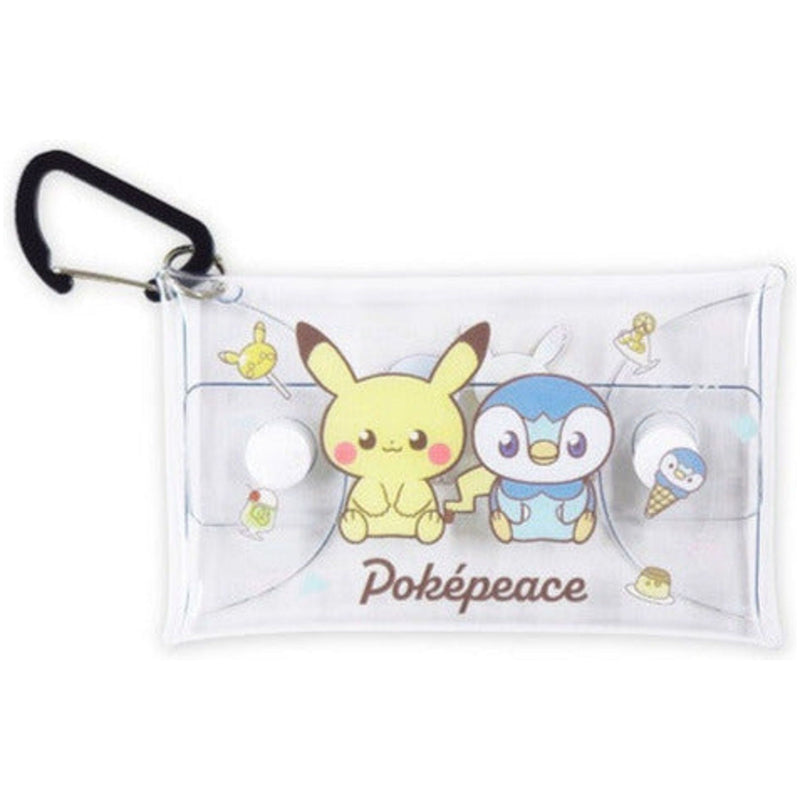 Clear Case S Pikachu and Piplup Pokemon Pokepeace - 6 x 11 x 2 cm