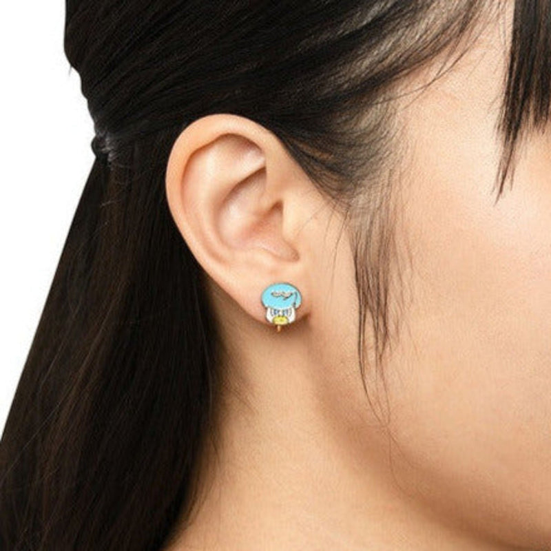 Clip Earrings Quaxly Pokemon Accessory 23 - 1.4 × 1.1 × 1.5 cm
