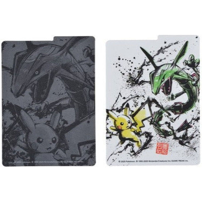 Deck Case Pikachu And Rayquaza Calligraphy Sumie Retsuden Pokemon TCG Japan