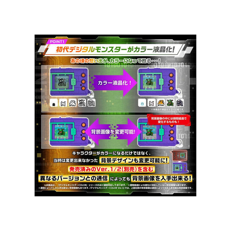 Digital Monster COLOR Ver. 5 Original Green Digimon