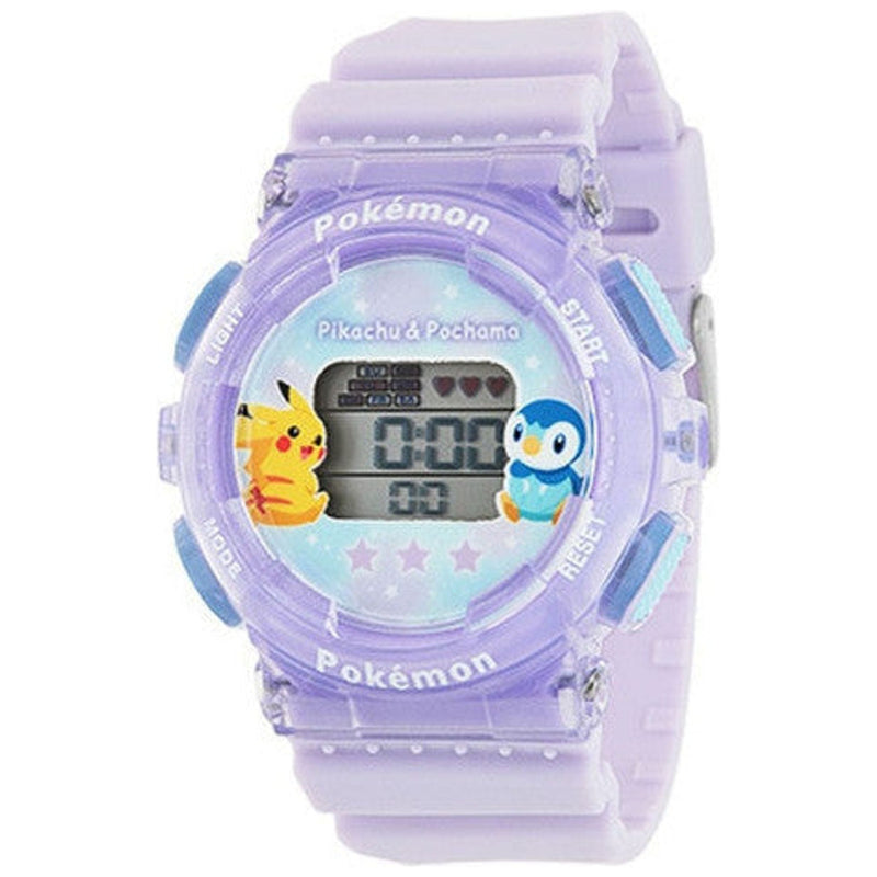 Digital Watch Purple Pokemon - 23 × 4 × 2 cm