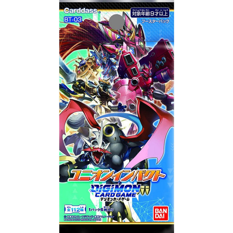 Display Union Impact Digimon Card BT-03