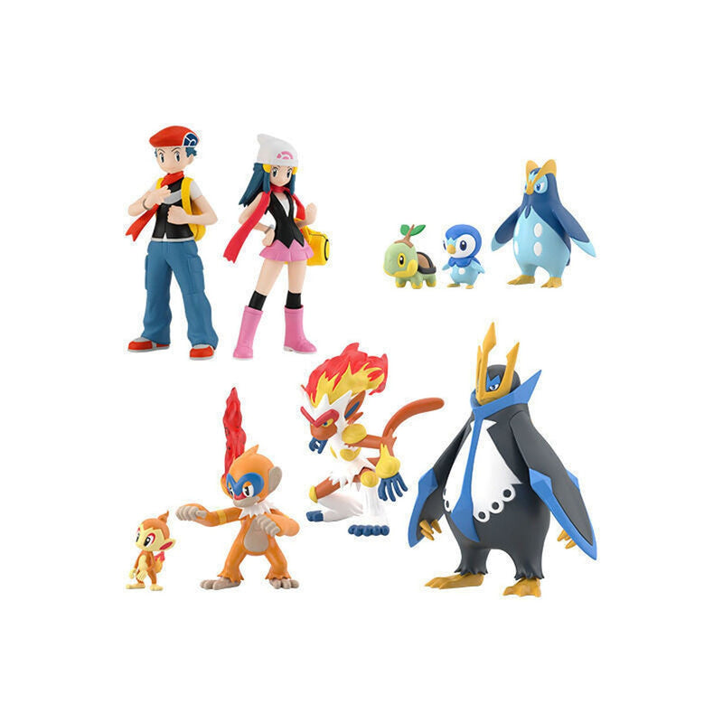 Figures Pokemon Scale World Sinnoh Regional Set
