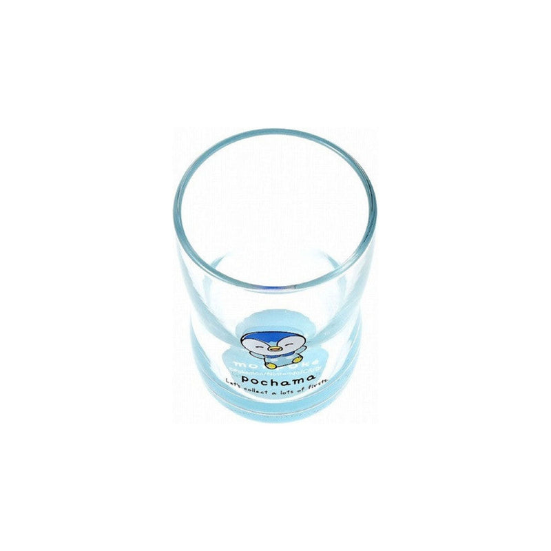Glass Piplup Blue Pokemon Monpoke Nakayoshi - 6.3 × 9.3 cm