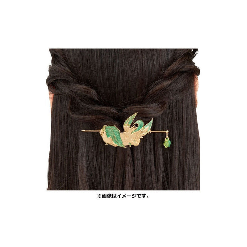 Hair Pin Leafeon Pokemon Accessory 57 - 4 × 9.2 × 2 cm