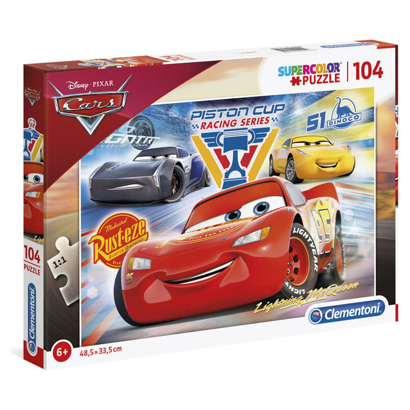 Disney Cars 3 Puzzle Of 104 Pieces - 34.3 x 24.3 x 3.5 CM