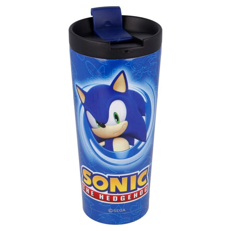 Sonic The Hedgehog Stainless Steel Coffee Tumbler - 425 ML