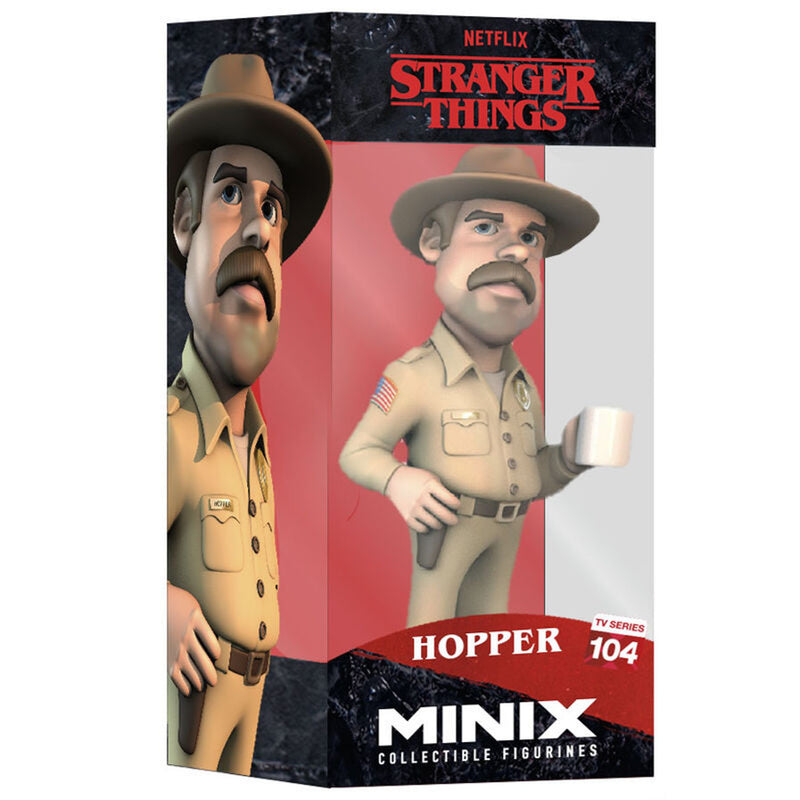 Stranger Things Hopper Minix Figure - 12 CM