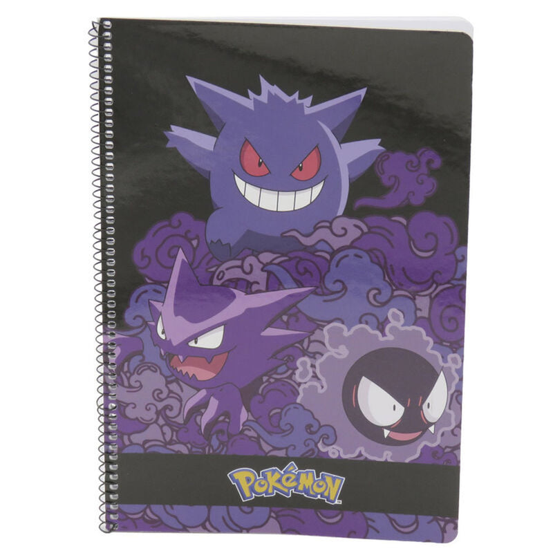 Pokemon Gengar A4 Notebook - 22.5 X 30.5 CM
