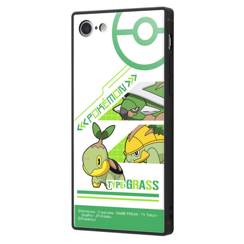 iPhone Cover SE/8/7 Hybrid Case Turtwig Pokemon KAKU