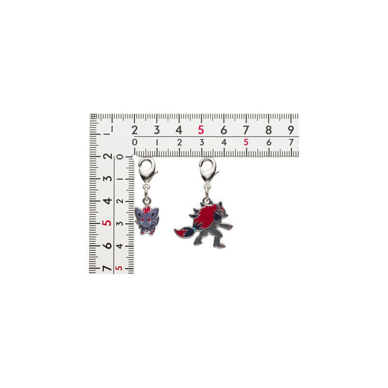 Metal Keychains Set 570·571 Pokemon - 4 × 2.7 × 0.2 cm
