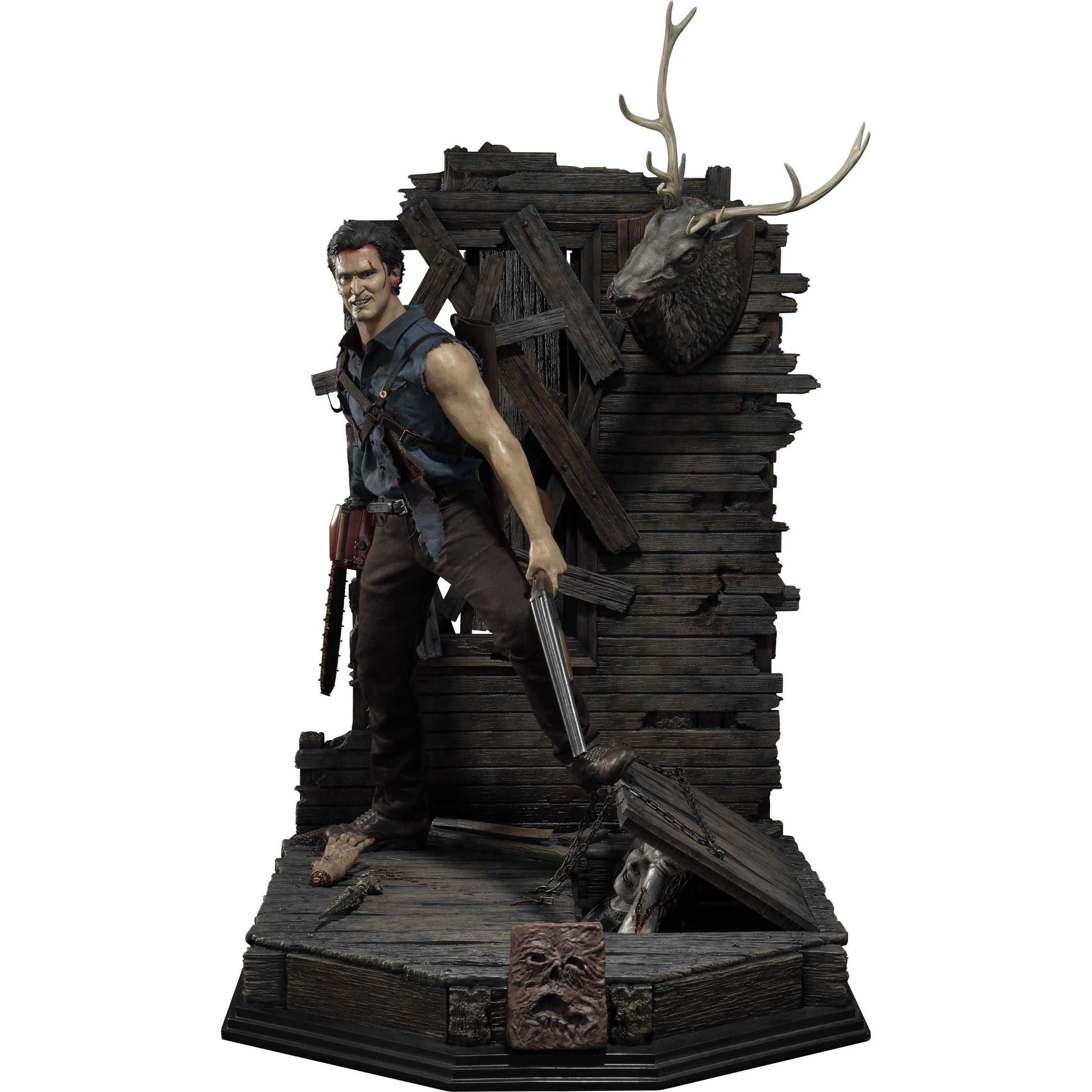 Evil Dead 2 - Ash Williams Statue by Prime 1 Studio - The Toyark - News