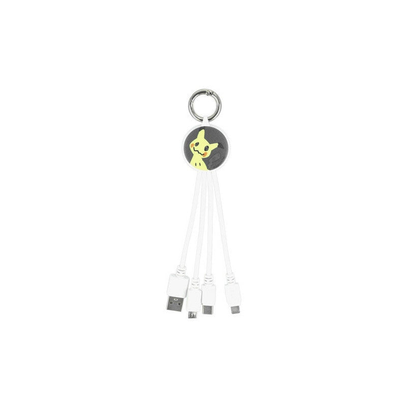 Multi Cable Charger Mimikyu Pokemon - 17.2 × 5.5× 1 cm