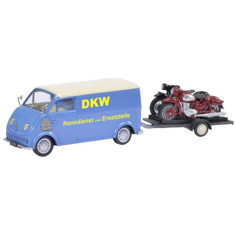 DKW Van And Trailer -DKW - 1:43