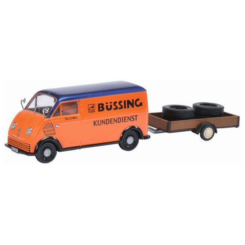 DKW Van And Trailer - Bussing - 1:43