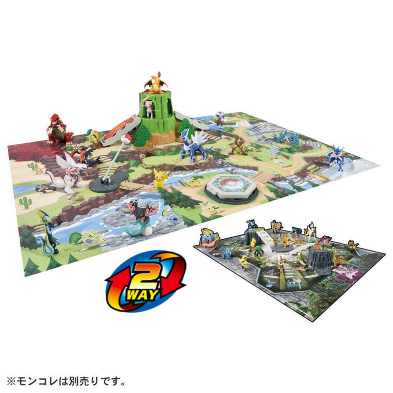 Toys Change! Diorama Map Pokemon Moncolle - 370x260x120