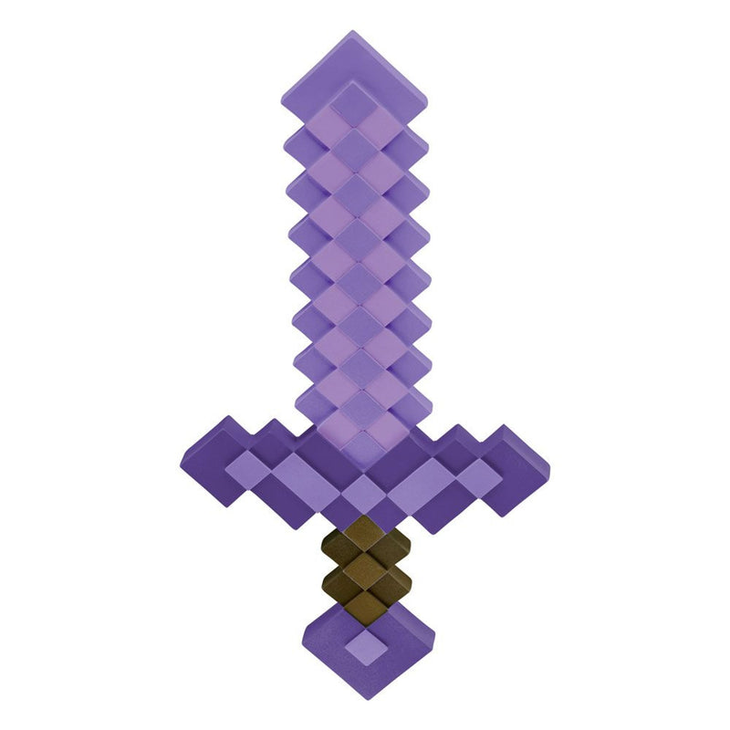Minecraft Plastic Replica Enchanted Sword - 51 CM