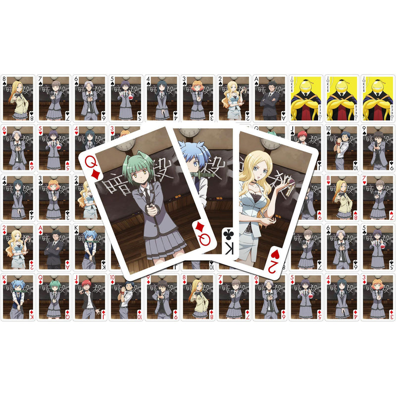 Sakami Merchandise Assassination Classroom Playing Cards Characters