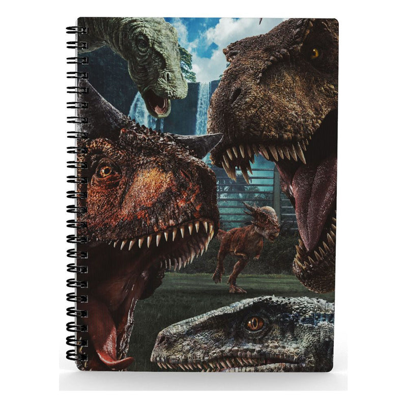 SD Toys Jurassic World Notebook With 3D-Effect Selfie