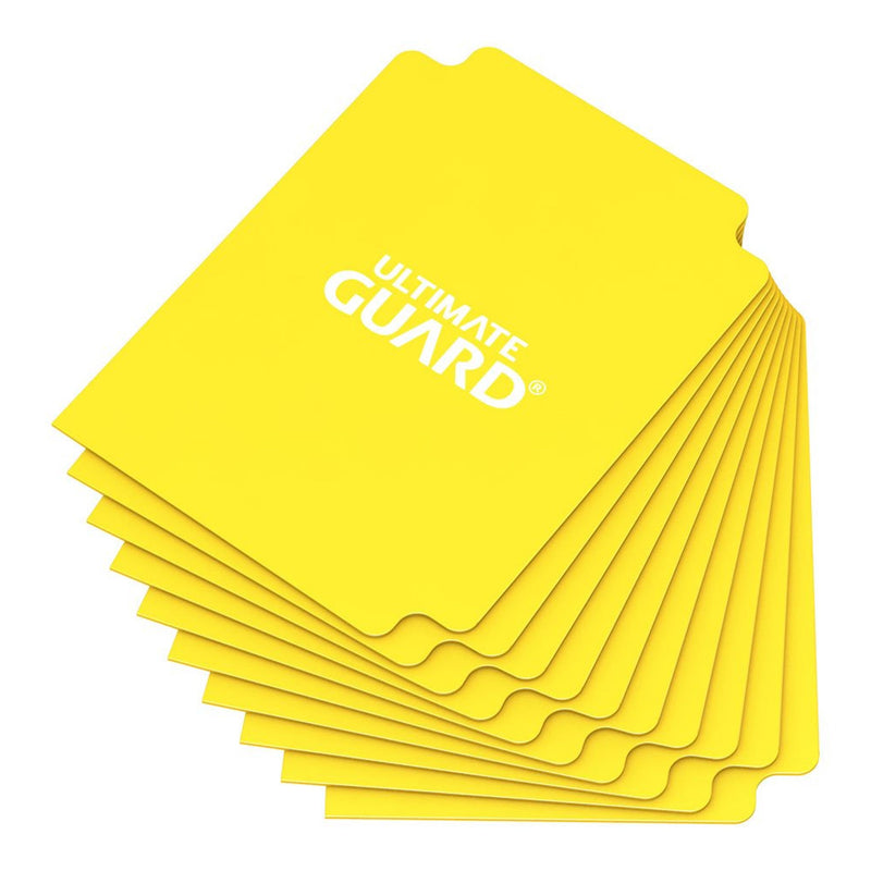Ultimate Guard Card Dividers Standard Size Yellow - Pack Of 10