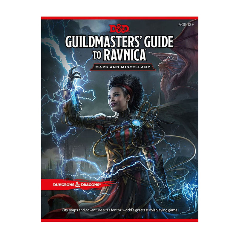 Wizards of The Coast Dungeons & Dragons Role Playing Game Guildmasters' Guide to Ravnica - Maps & Miscellany