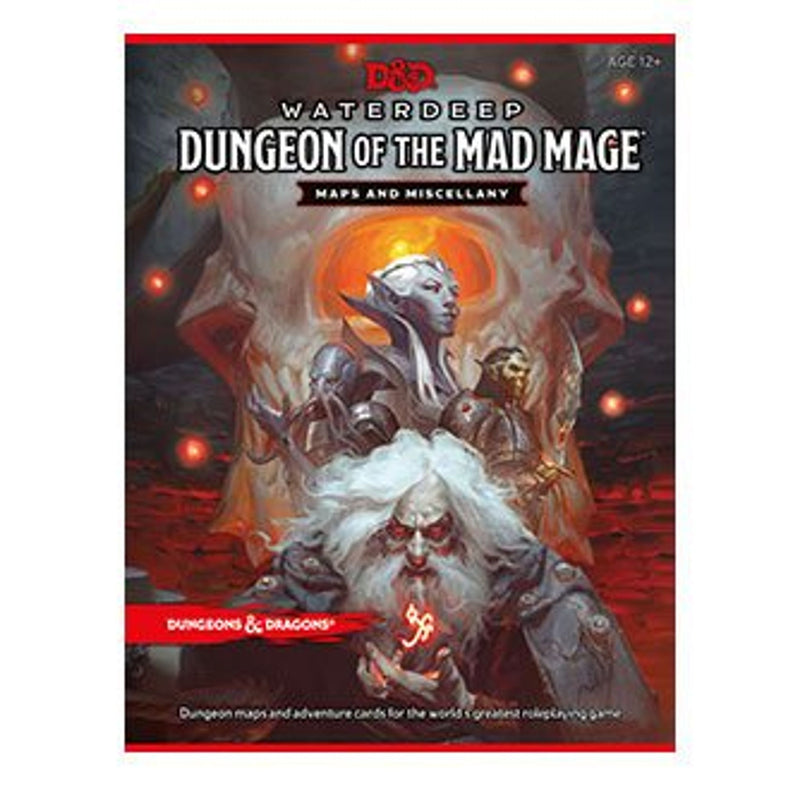 Wizards of The Coast Dungeons & Dragons Role Playing Game Waterdeep: Dungeon Of The Mad Mage - Maps & Miscellany