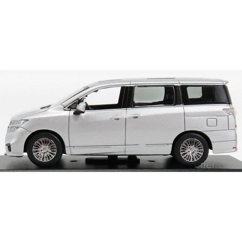 Kyosho Nissan Elgrand Minibus Highway Star 2014 Brillant Silver Met - 1:43