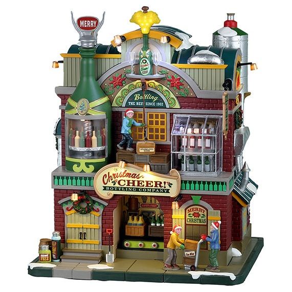 Caddington Village Sights & Sounds: Christmas Cheer Bottling Company 25858-UK | Xmas