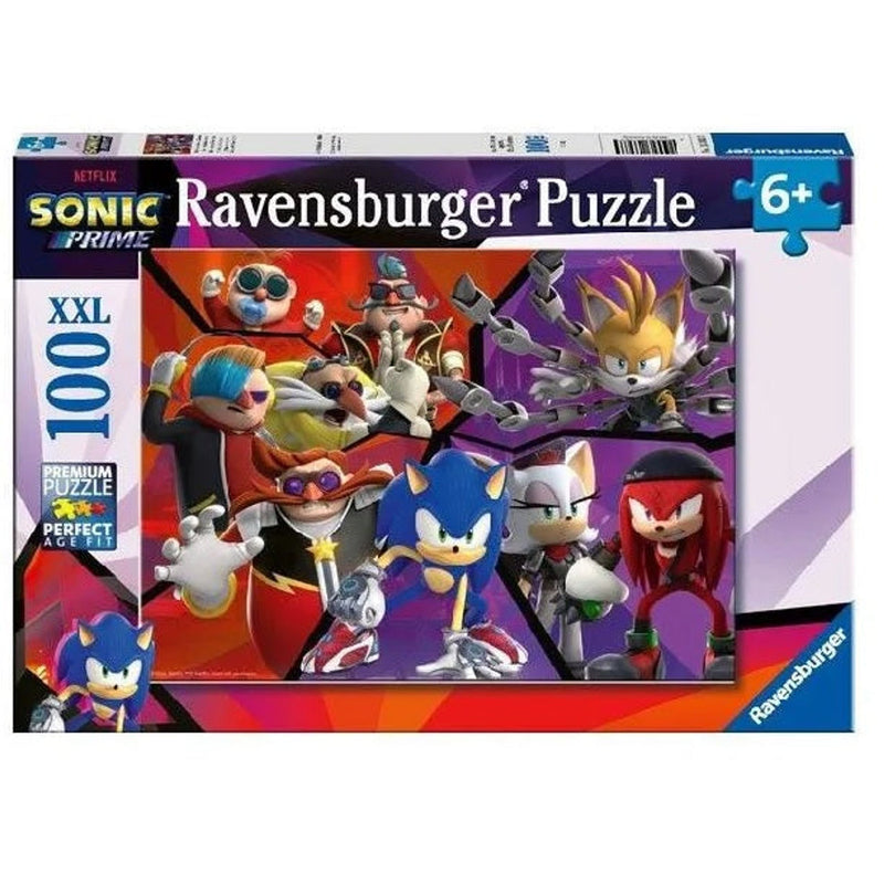 Sonic Prime 100 Pieces Puzzle