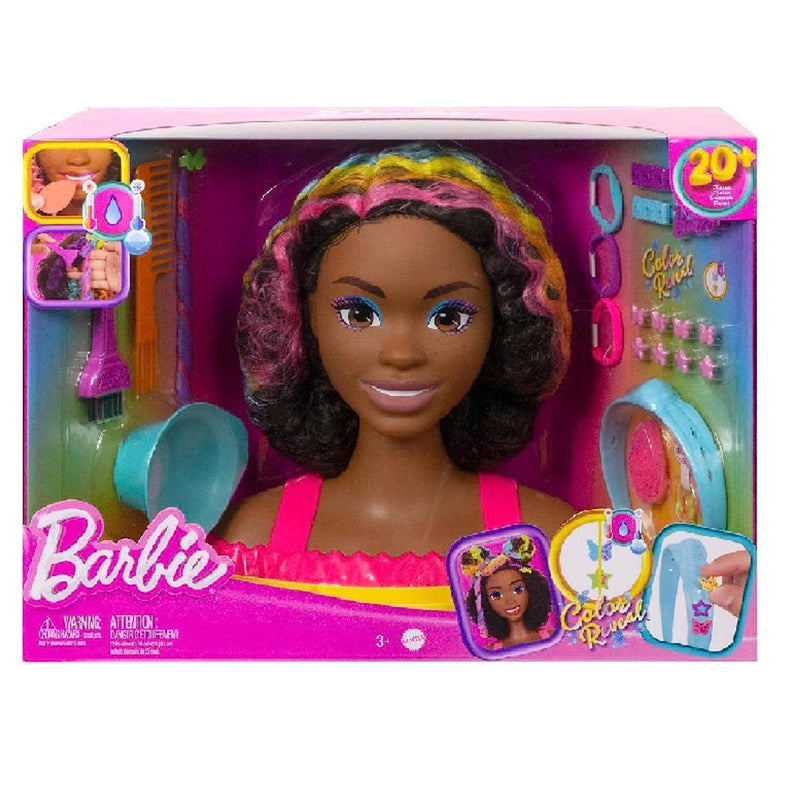 Barbie Totally Hair Deluxe Styling Head Black Toy