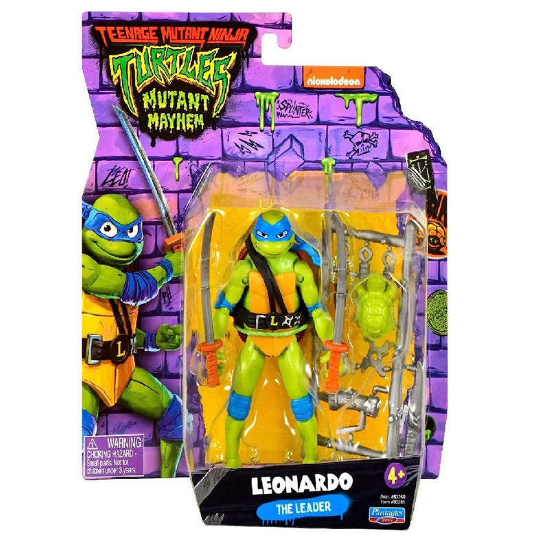 Teenage Mutant Ninja Turtles Mutant Mayhem Basic Figure Leonardo The Leader
