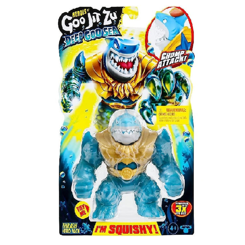 Heroes Of Goo Jit Zu Deep Goo Sea Hero Pack Thrash Toy