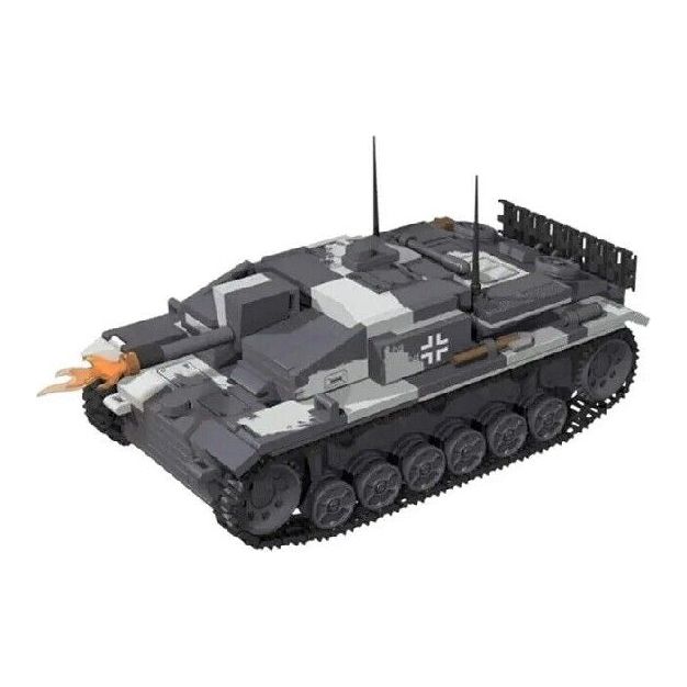 World War II - Stug III Ausf F / Flammpanzer / 2 In 1 Scale 1:35 | Toys - 548 Pieces