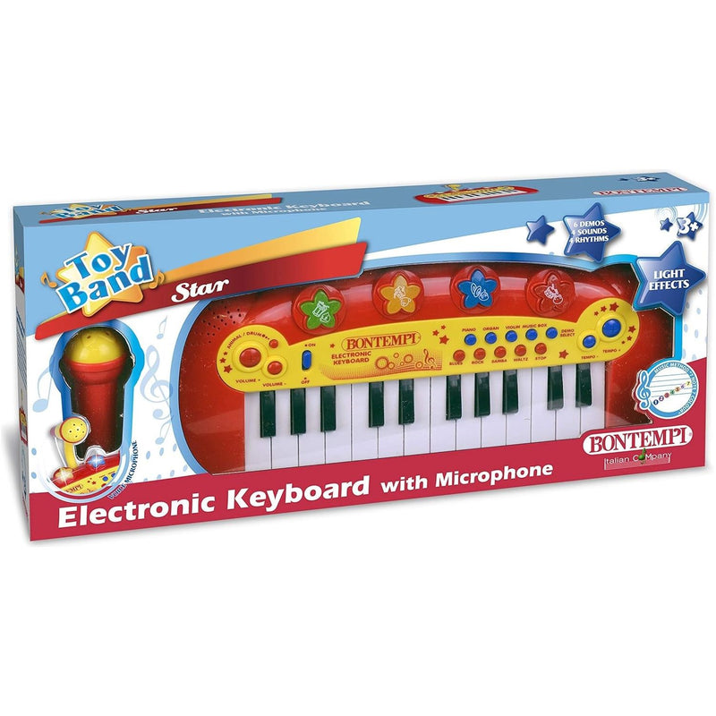 24 Key Electronic Keyboard  With Microphone