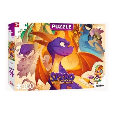 Kids Puzzle Spyro: Reignited Trilogy V2 160 Pieces Puzzle