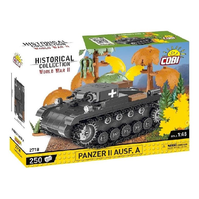 World War II Panzer II AusFA - 250 Pieces