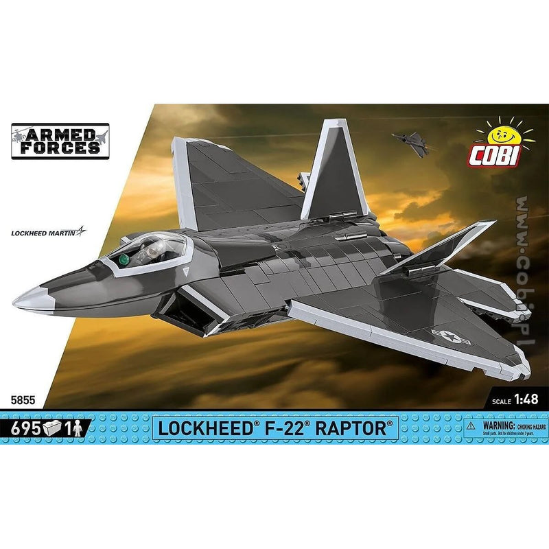 Armed Forces Lockheed F22 Raptor - 658 Pieces