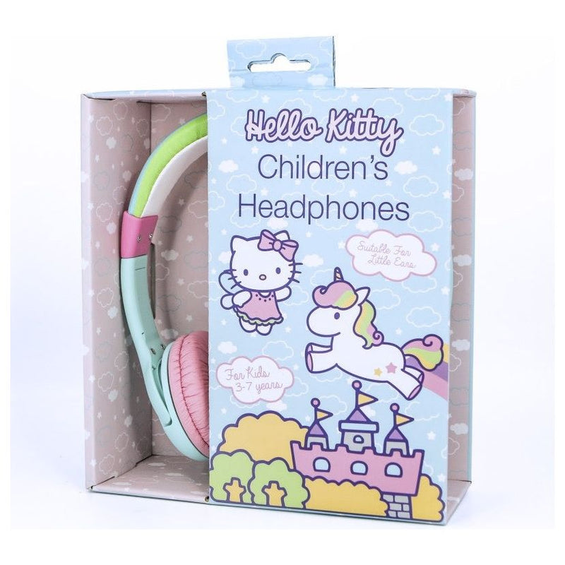Wired Junior Hello Kitty Headphones / Rainbow Unicorn
