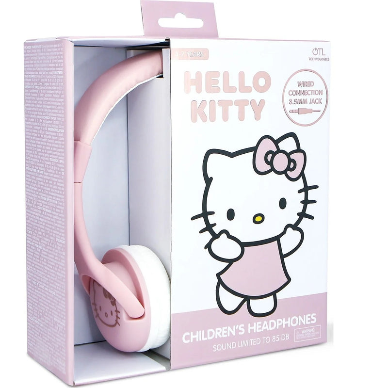 Wired Junior Hello Kitty Headphones / Rose Gold