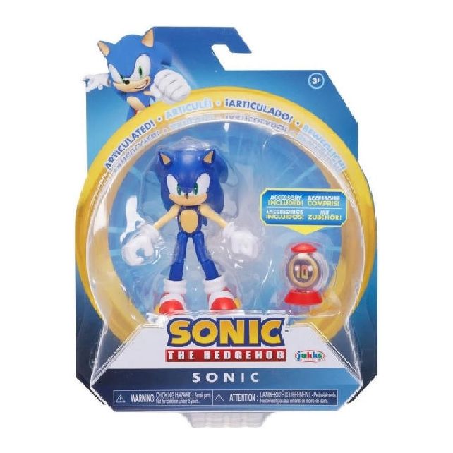 Sonic 4 Inch Articulated Figure / Sonic With Accessory