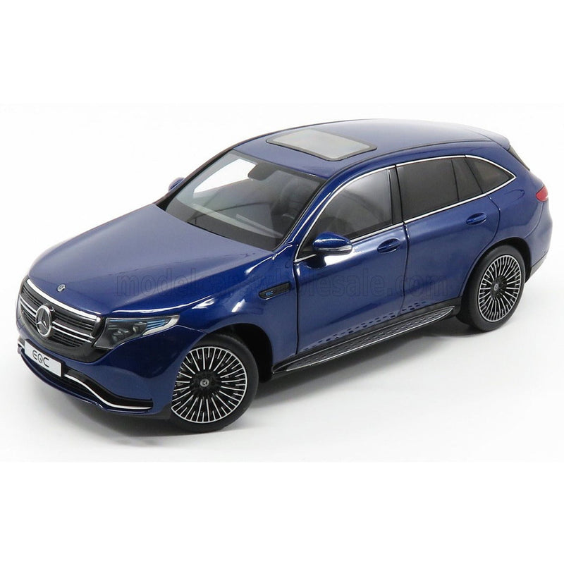 EX Display Mercedes Benz Eqc 400 (N293) 4Matic 2019 Brilliant Blue Met 1:18 (B66963757)