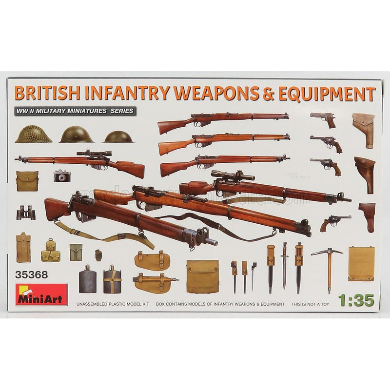 Accessories British Infantry Military Weapons & Equipment - 1:35 (35368)