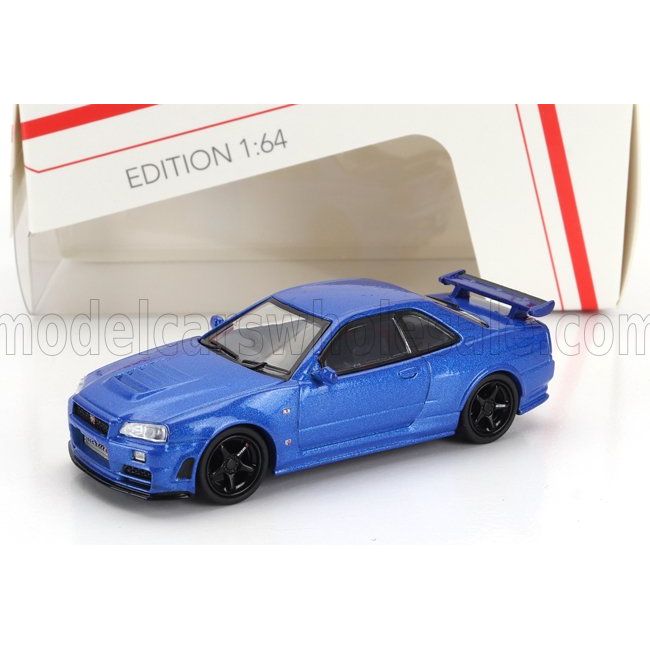 Nissan GT-R / R34 / Z-Tune Coupe 1999 Blue - 1:64