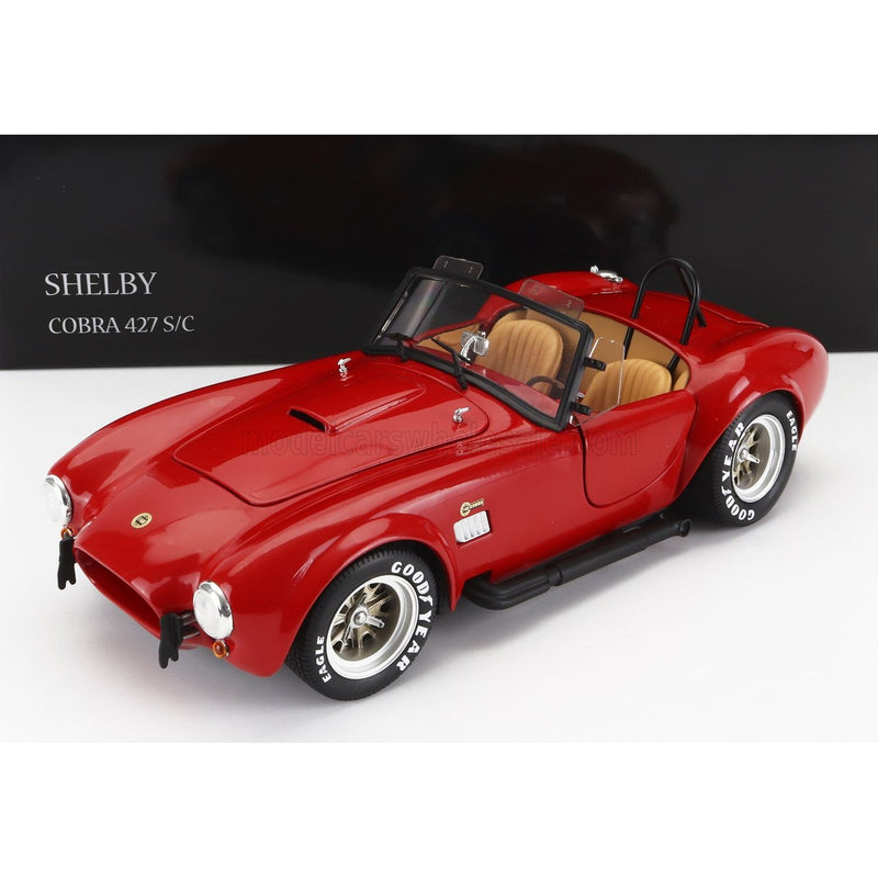 Ford Usa Shelby Cobra 427 S/C Spider 1962 Red - 1:18