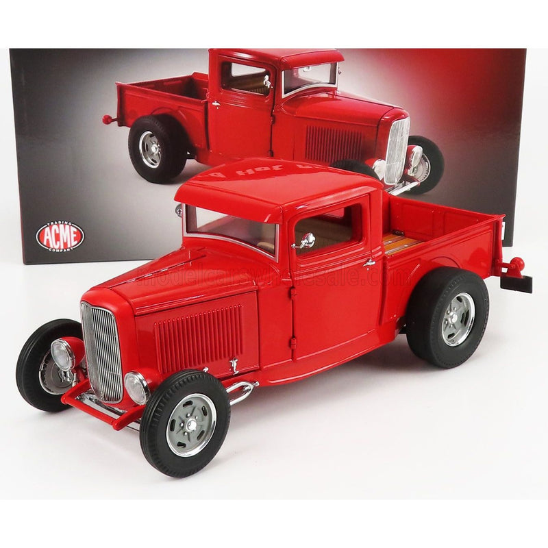 Ford USA Pick-Up Hot Rod Truck 1932 Red - 1:18