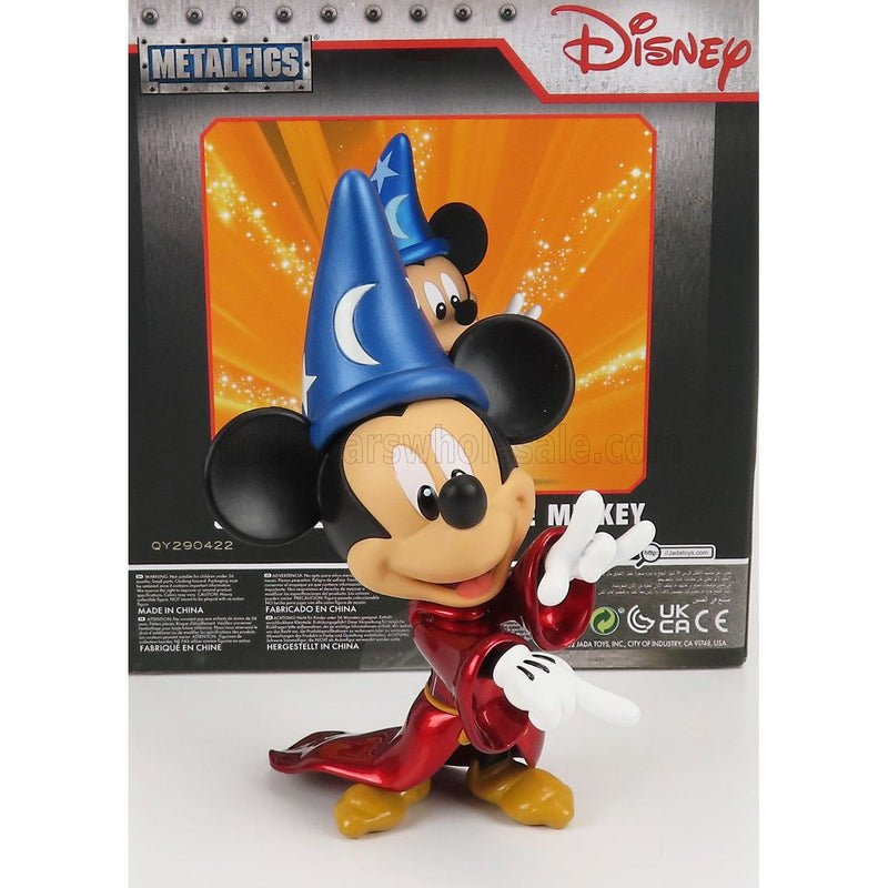 Walt Disney Topolino L'Apprendista Mago / Sorcerer's Apprentice Mickey Mouse / CM 18.0 Red Met - 1:10