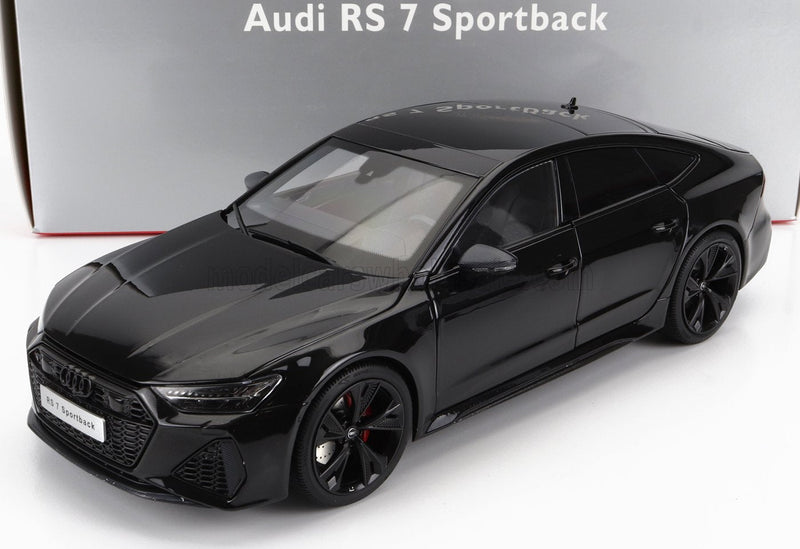 Audi A7 RS7 Sportback 2021 Black - 1:18