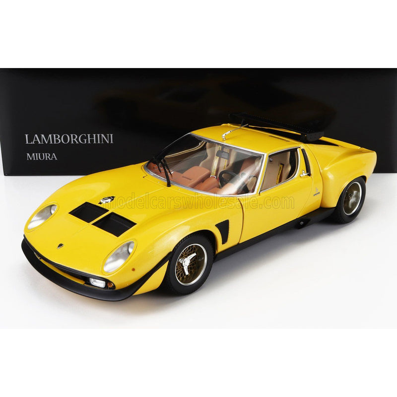 Lamborghini Miura Svr 1970 Yellow - 1:18