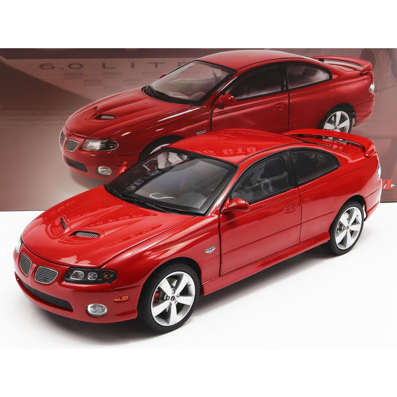 Pontiac Gto 6.0 Coupe 2006 Red - 1:18